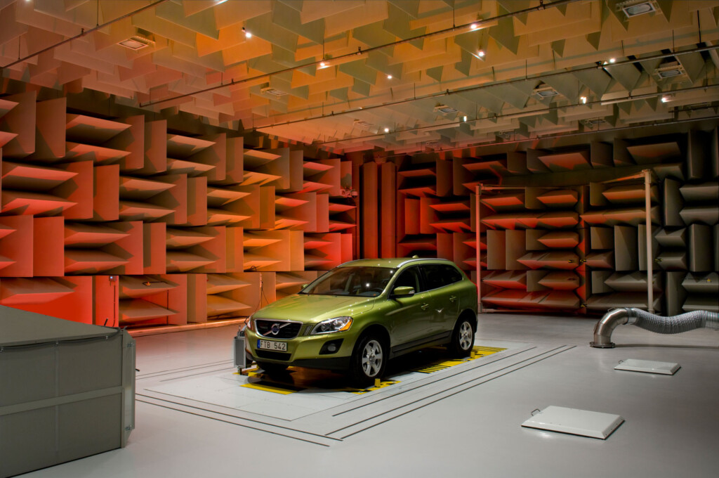 cámaras semianecoicas para vehículos