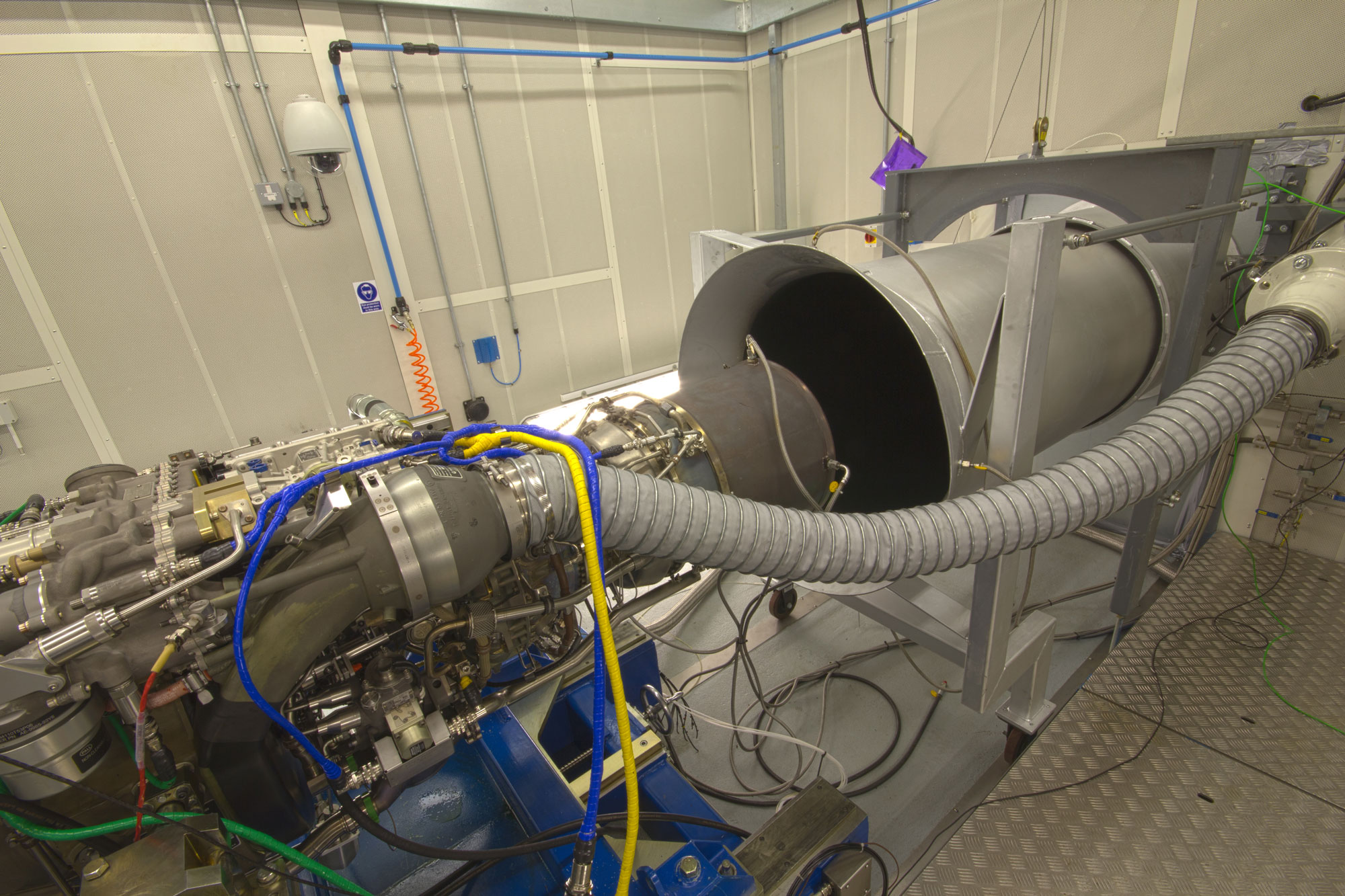 instalaciones de prueba de motores de aviación